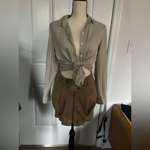 Linen H&M shirt